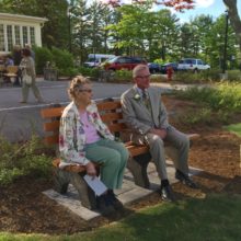 Bench Dedication: June 15, 2016 – Margaret Alexander & Bob McCarthy