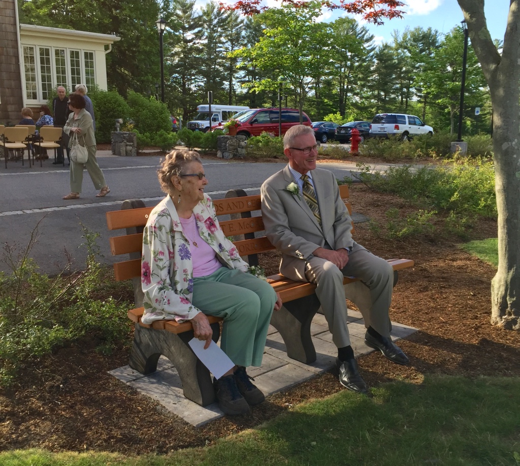 Bench Dedication: June 15, 2016 – Margaret Alexander & Bob McCarthy