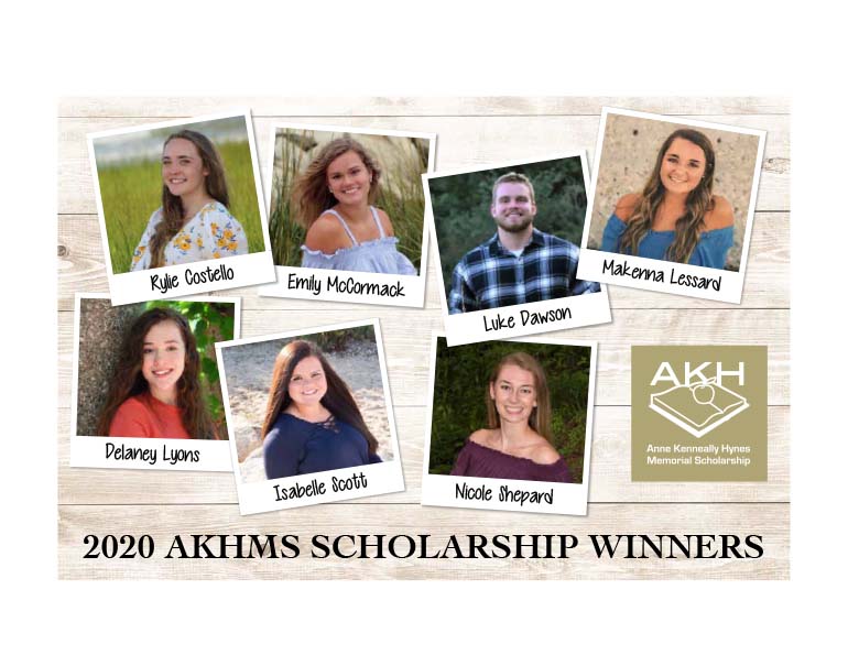 2020 Anne Kenneally Hynes Memorial Scholarship Recipients